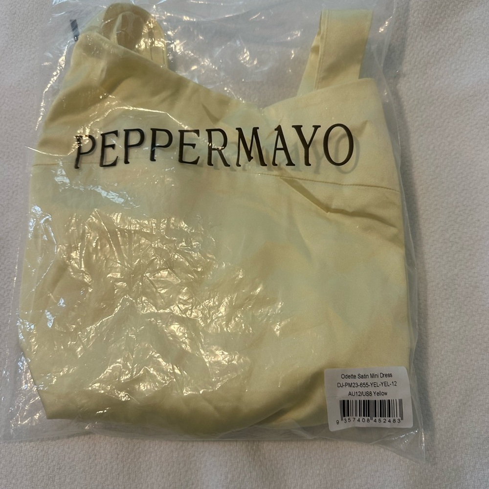 Peppermayo Yellow Women's Dress